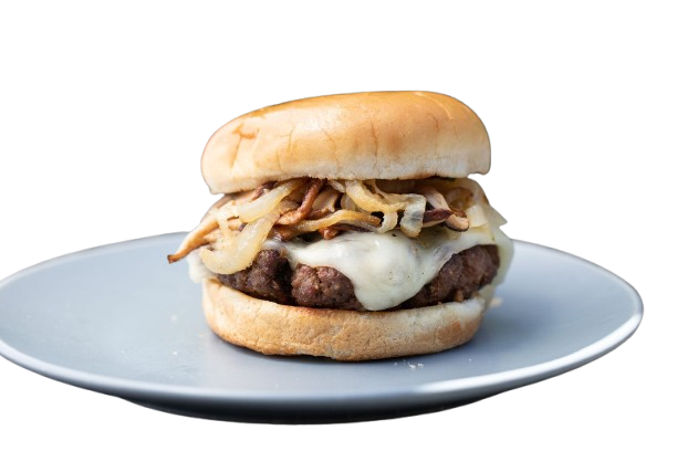 MUSHROOM SWISS ANGUS BURGER$7.95 | 760 Calories