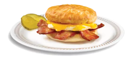 BACON, EGG & CHEESE BISCUIT