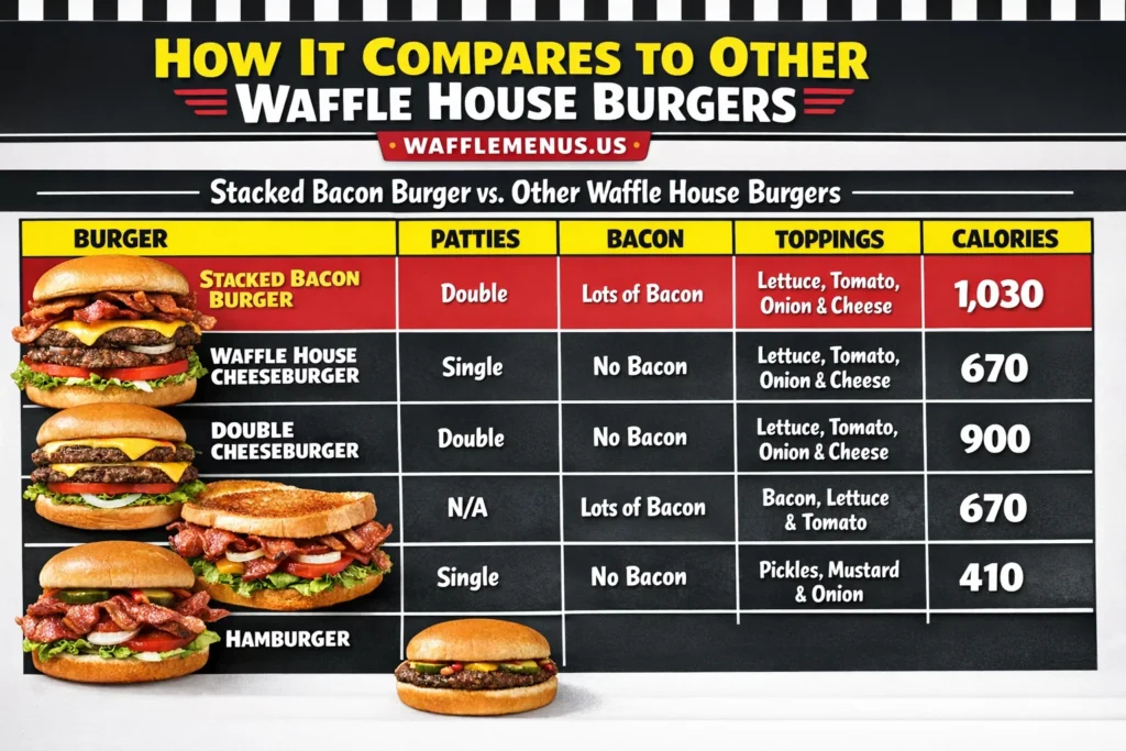 Angus Cheeseburger at Waffle House Price, Calories, Nutrition & Review (2026)