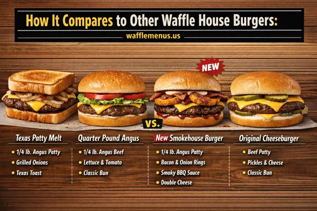 Angus Cheeseburger at Waffle House Price, Calories, Nutrition & Review (2026)