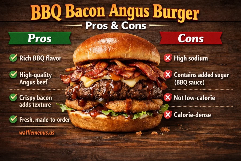 BBQ Bacon Angus Burger at Waffle House Price, Calories and Full Review (2026)