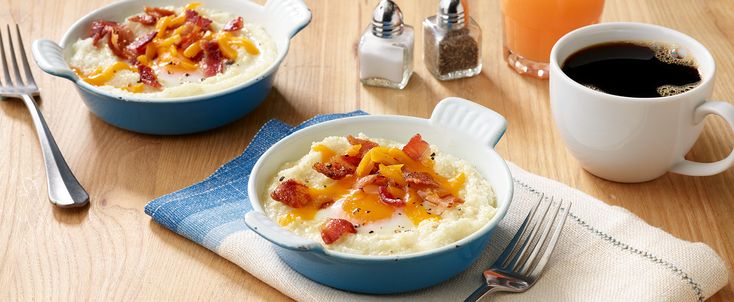 Bacon Egg and Cheese Grits Bowl