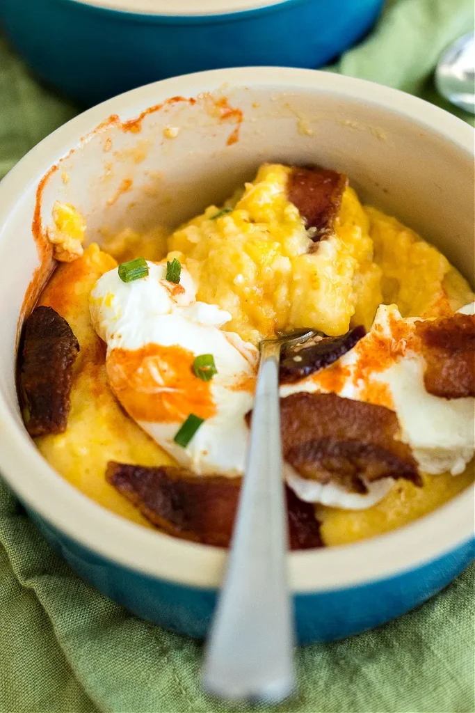 Bacon Egg and Cheese Grits Bowl