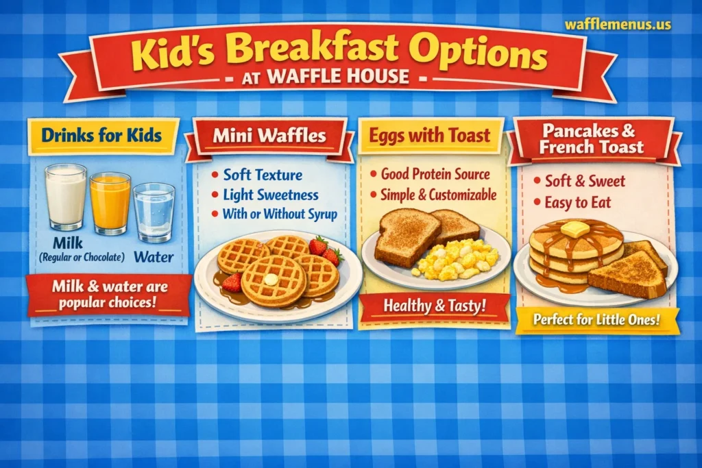 Waffle House Kids Menu Price, Calories and Nutrition Facts 2026
