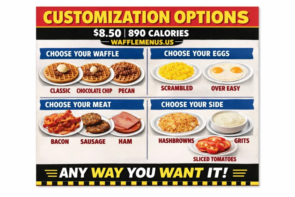 Double Angus 1/4 lbs Hamburger at Waffle House