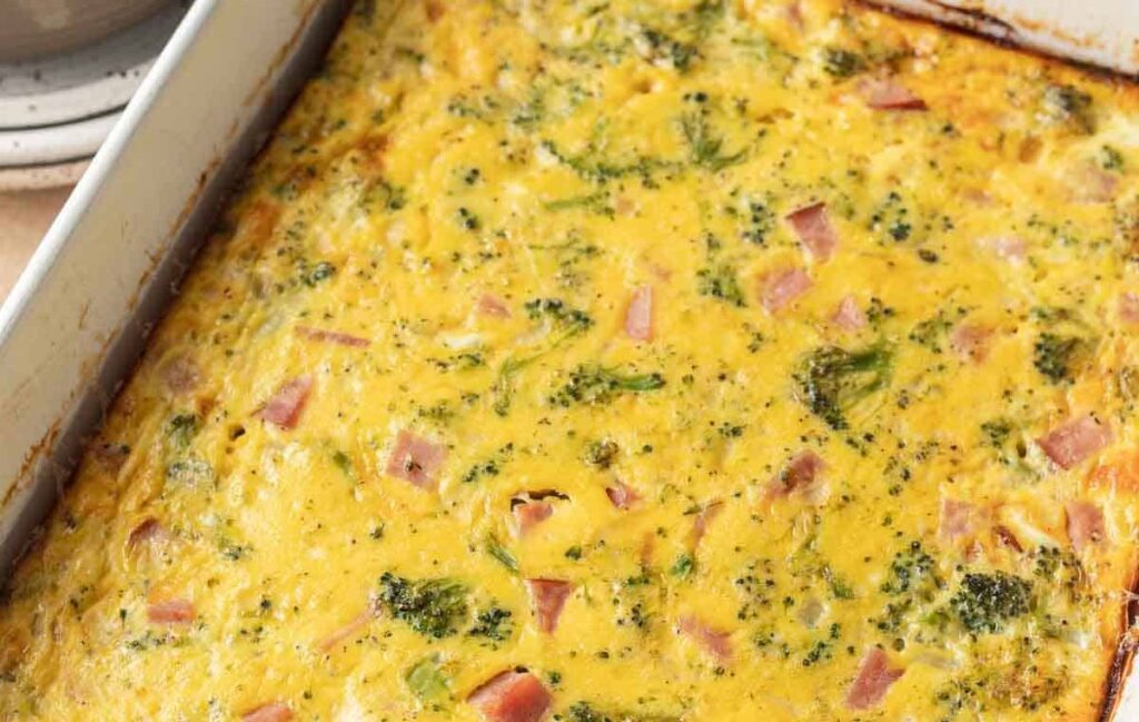 Ham Egg and Cheese Hashbrown Bowl