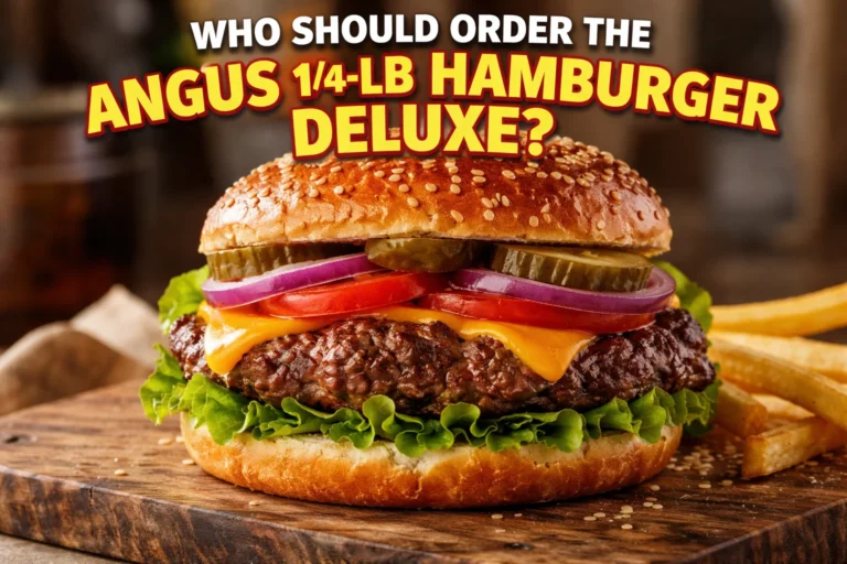 ANGUS 1/4-LB HAMBURGER DELUXE WITH HASHBROWNS