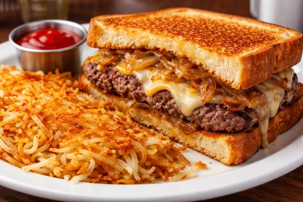 TEXAS PATTY MELT WITH HASHBROWNS with Updated Prices 2026