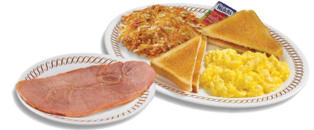 Waffle House Steak and Eggs