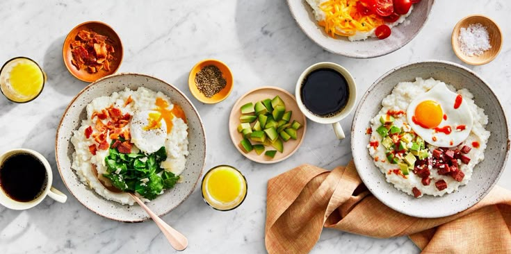 Instructions Grits Breakfast Bowls