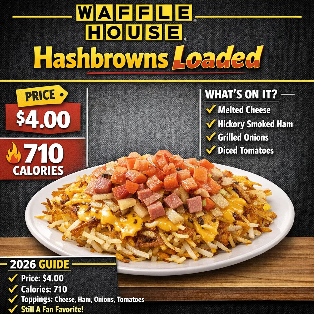 Waffle House Hashbrowns Loaded