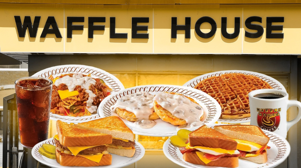 Waffle House Two Egg Breakfast With Side Meat