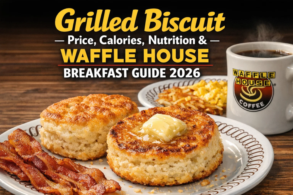 Grilled Biscuit Price, Calories, Nutrition