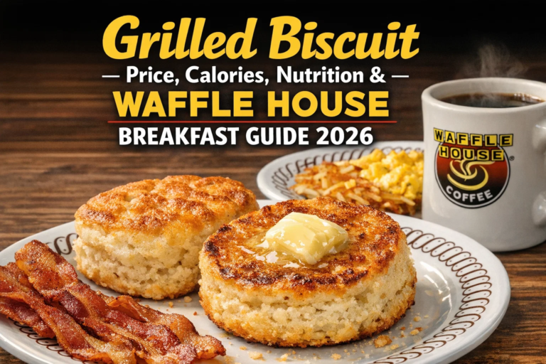 Grilled Biscuit Price, Calories, Nutrition