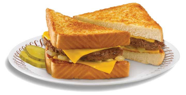 Waffle House Texas Breakfast Melt with Hashbrowns