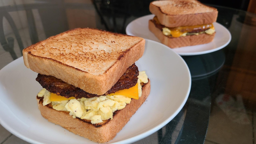Sausage Egg and Cheese Sandwich
