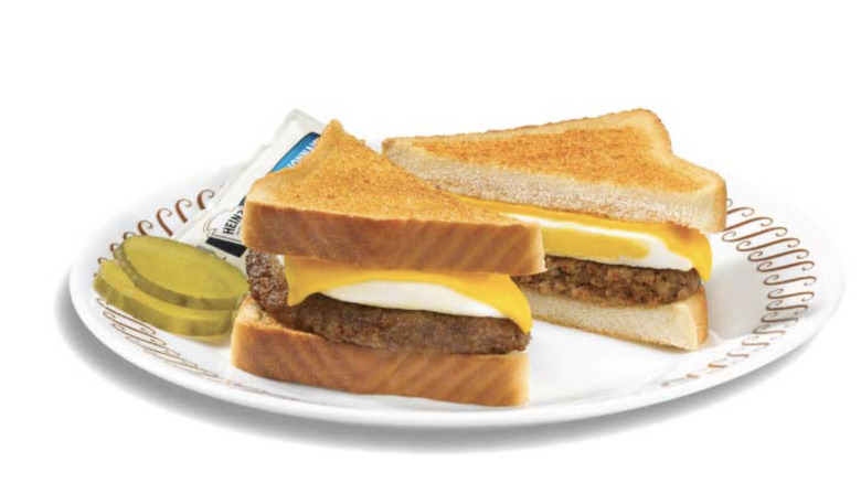 Sausage Egg and Cheese Sandwich