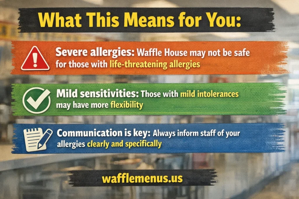 Waffle House Allergen Menu