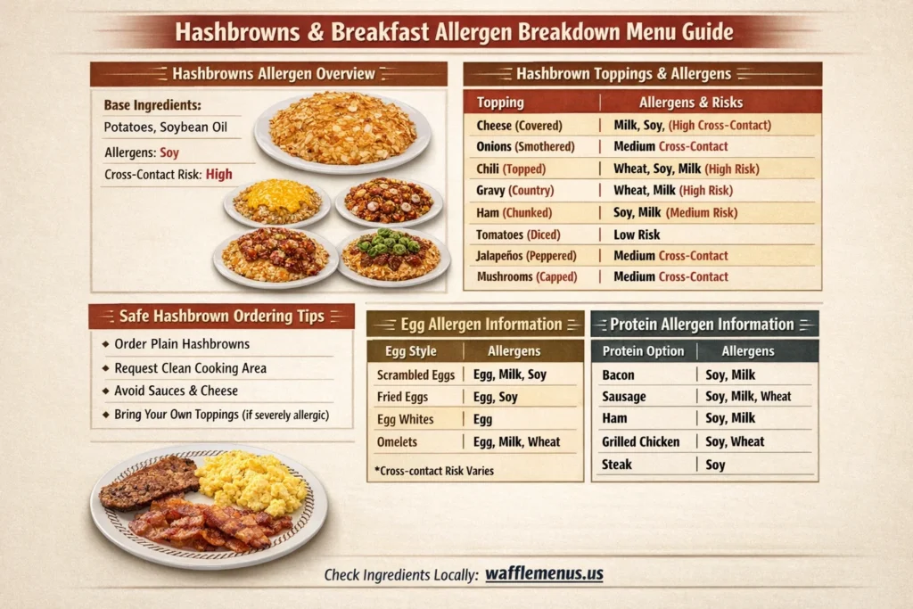 Waffle House Allergen Menu