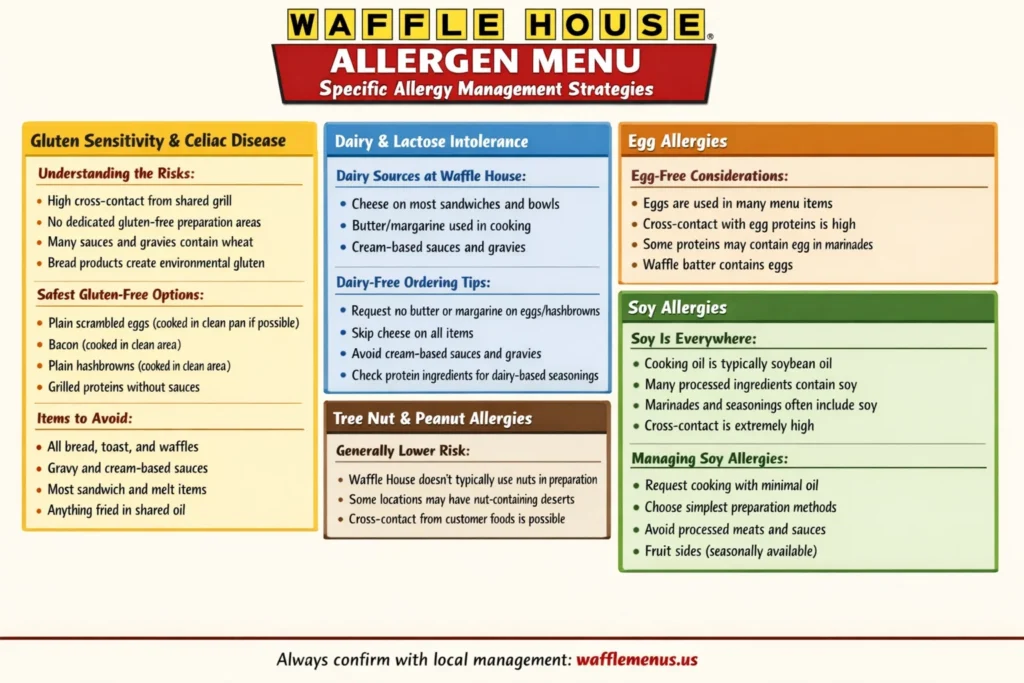 Waffle House Allergen Menu