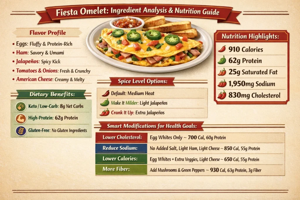 Best Waffle House Fiesta Omelet with Price