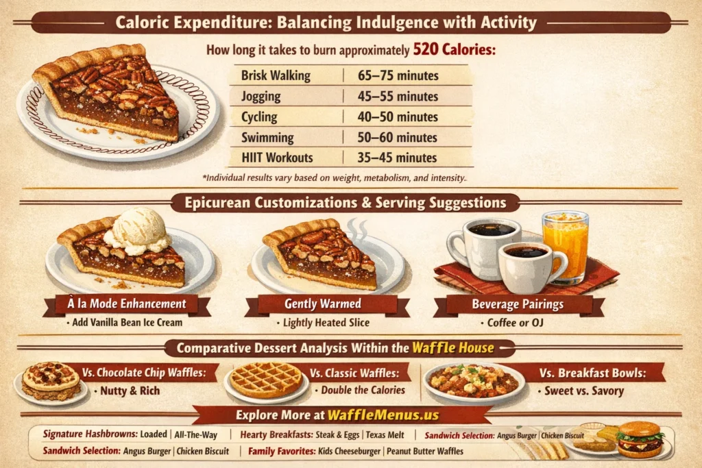 Waffle House Menu Pecan Pie With Price and Calories