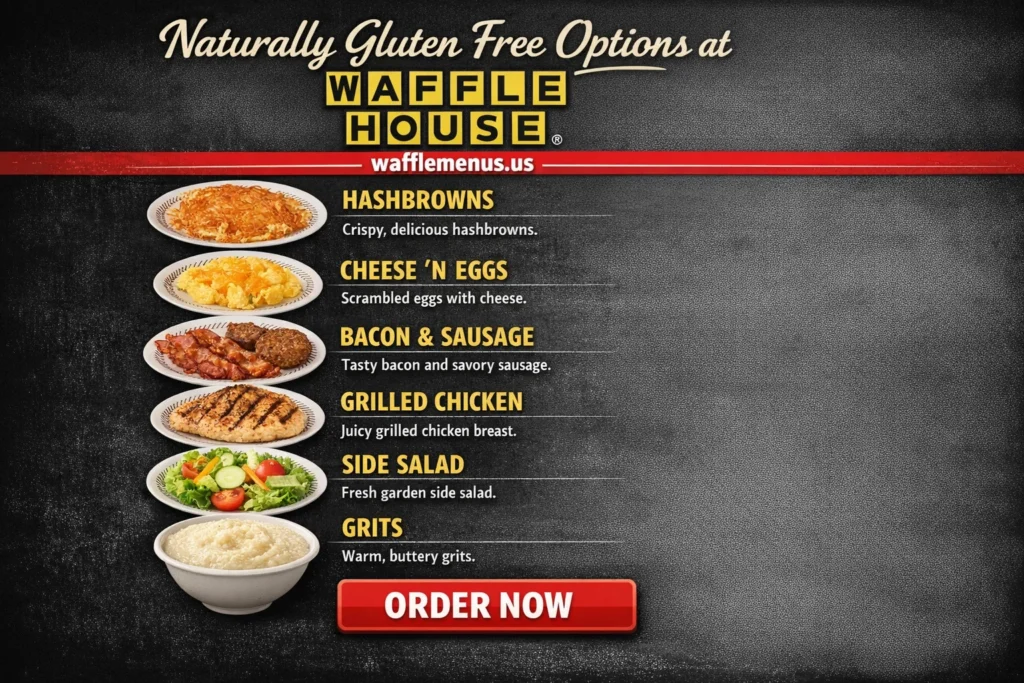 Waffle House Gluten Free Menu