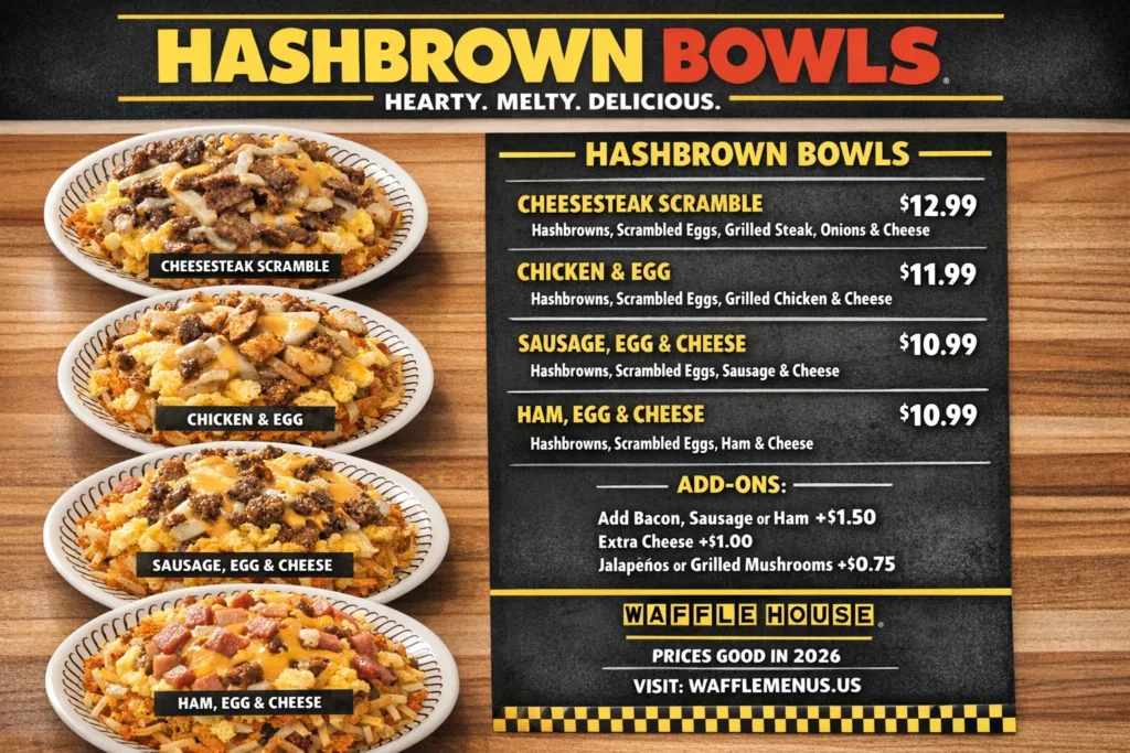 Waffle House Hashbrown Bowl