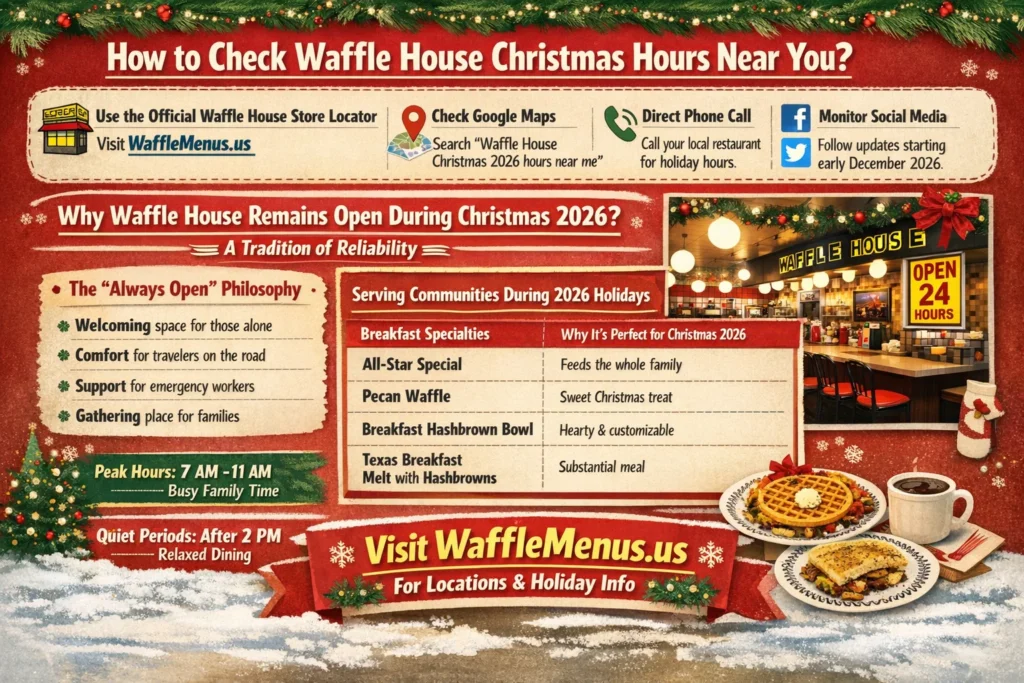 Is Waffle House Open on Christmas? Your Complete Holiday Dining Guide