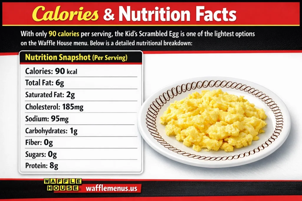 Kid’s 1 Scrambled Egg