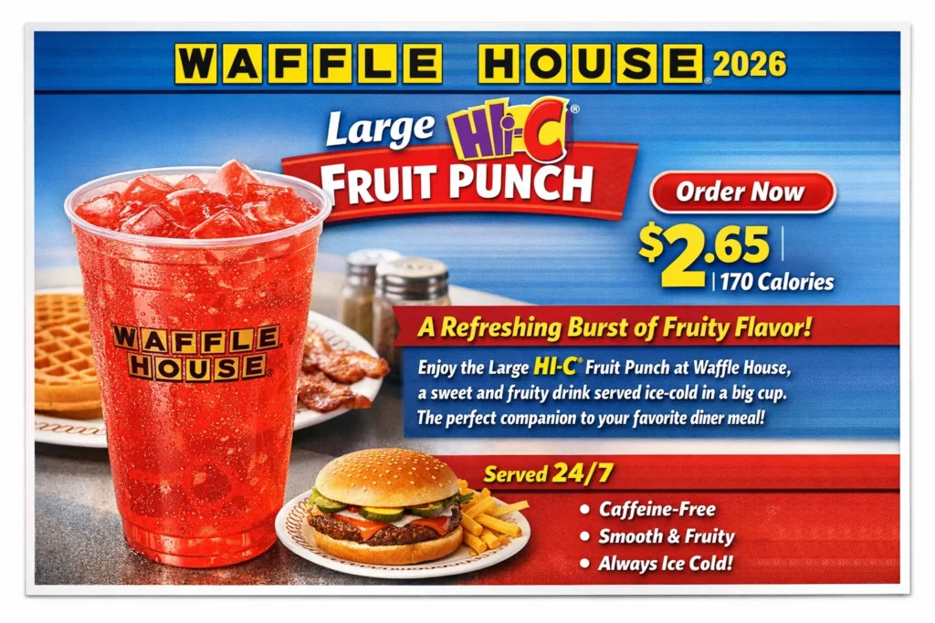 The Ultimate Guide to Waffle House Large HI-C® Fruit Punch