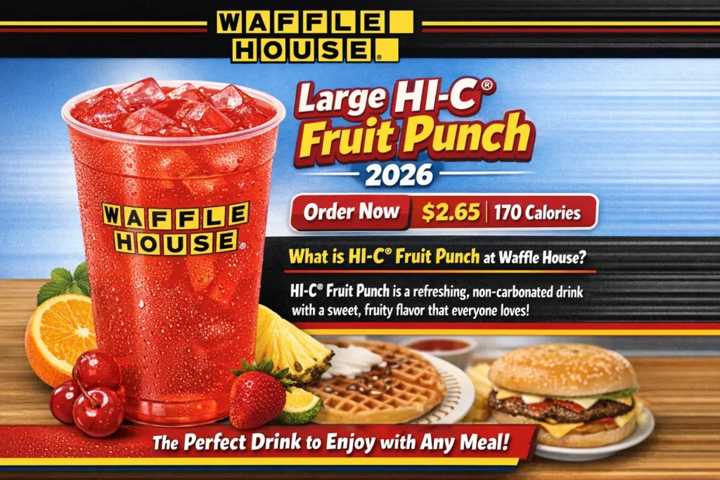 The Ultimate Guide to Waffle House Large HI-C® Fruit Punch