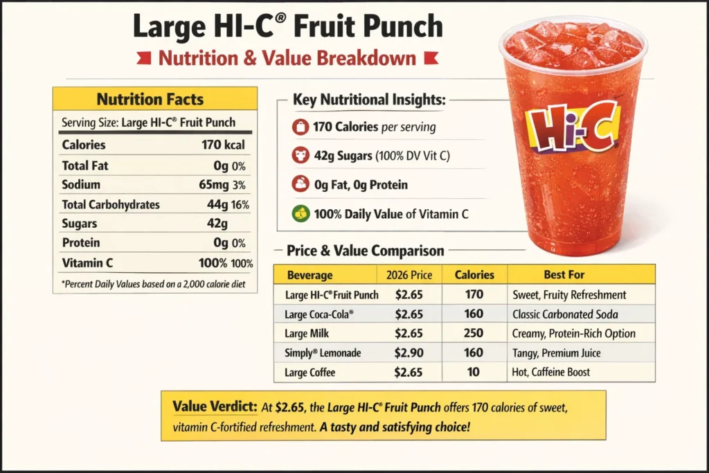 The Ultimate Guide to Waffle House Large HI-C® Fruit Punch