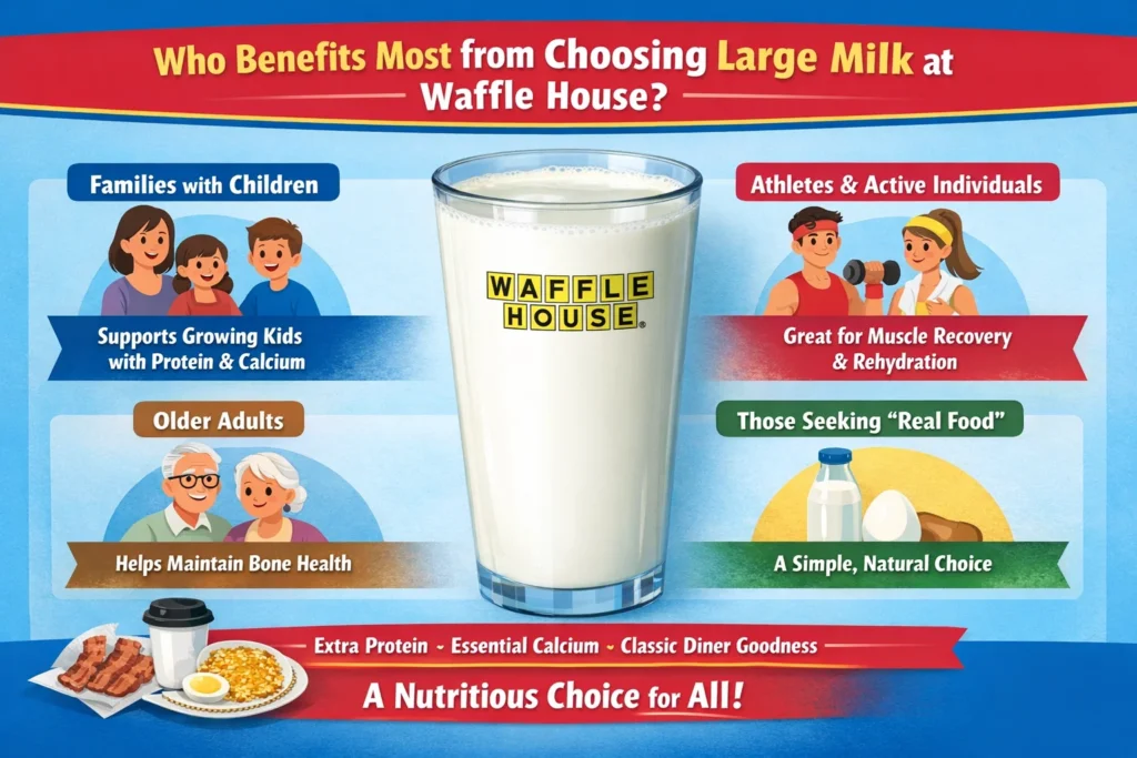 Waffle House Large Milk Nutrition