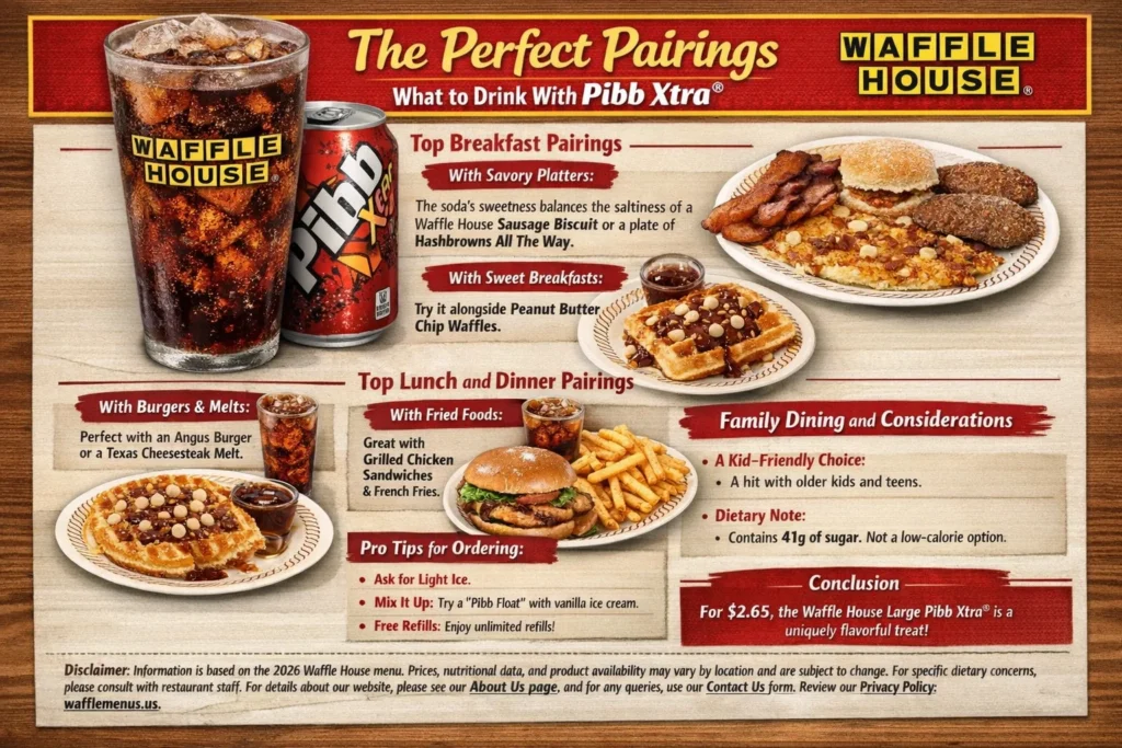 Waffle House Large Pibb Xtra® with Price, Calories and Flavor