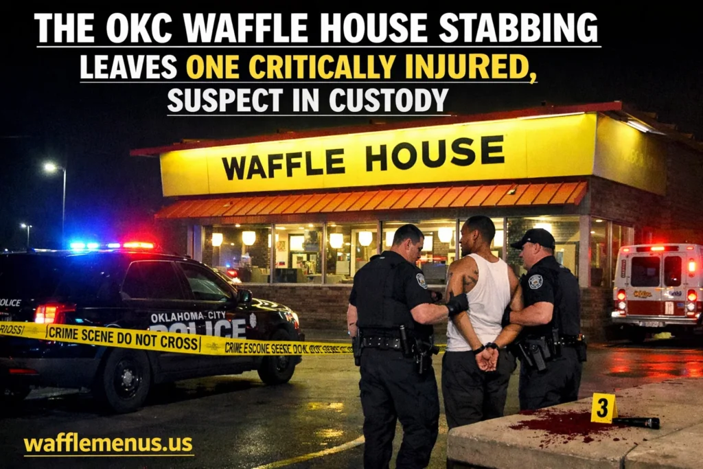 The OKC Waffle House Stabbing Leaves One Critically Injured, Suspect in Custody