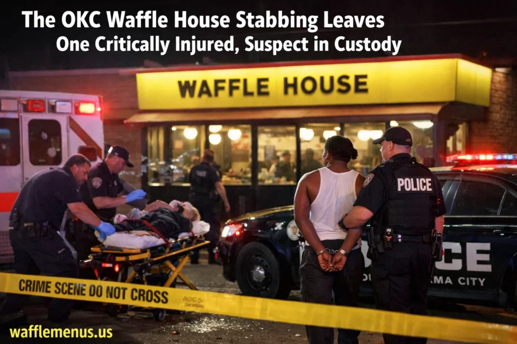 The OKC Waffle House Stabbing Leaves One Critically Injured, Suspect in Custody