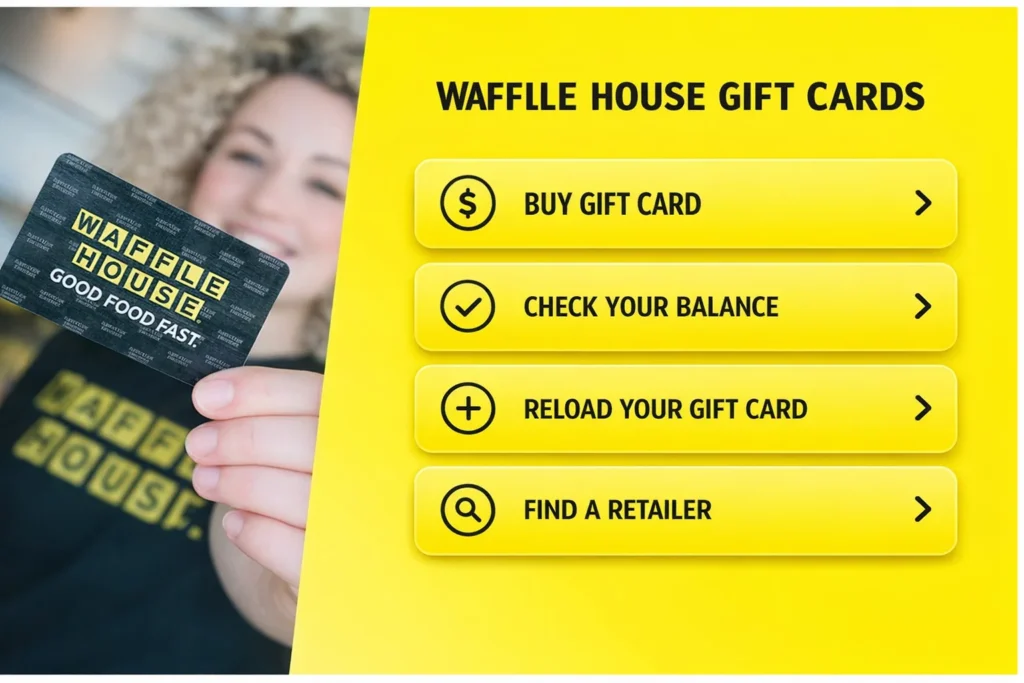 Waffle House Gift Card Balance Check