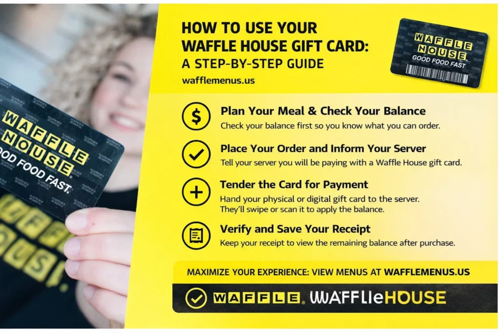 Waffle House Gift Card Balance Check
