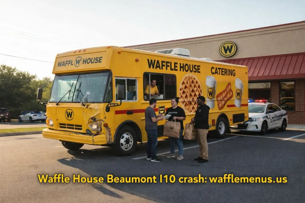 Waffle House Beaumont I10 Crash