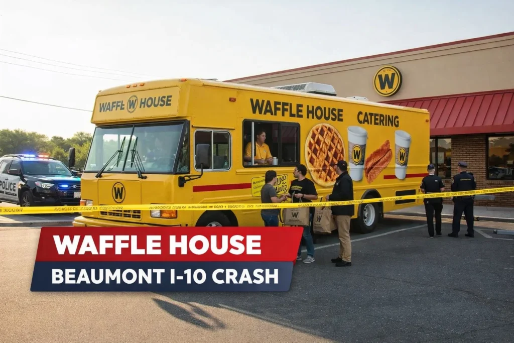 Waffle House Beaumont I10 Crash