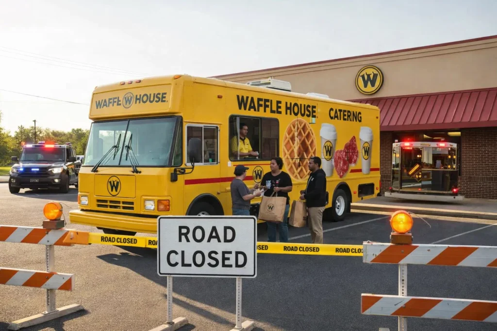 Waffle House Beaumont I10 Crash