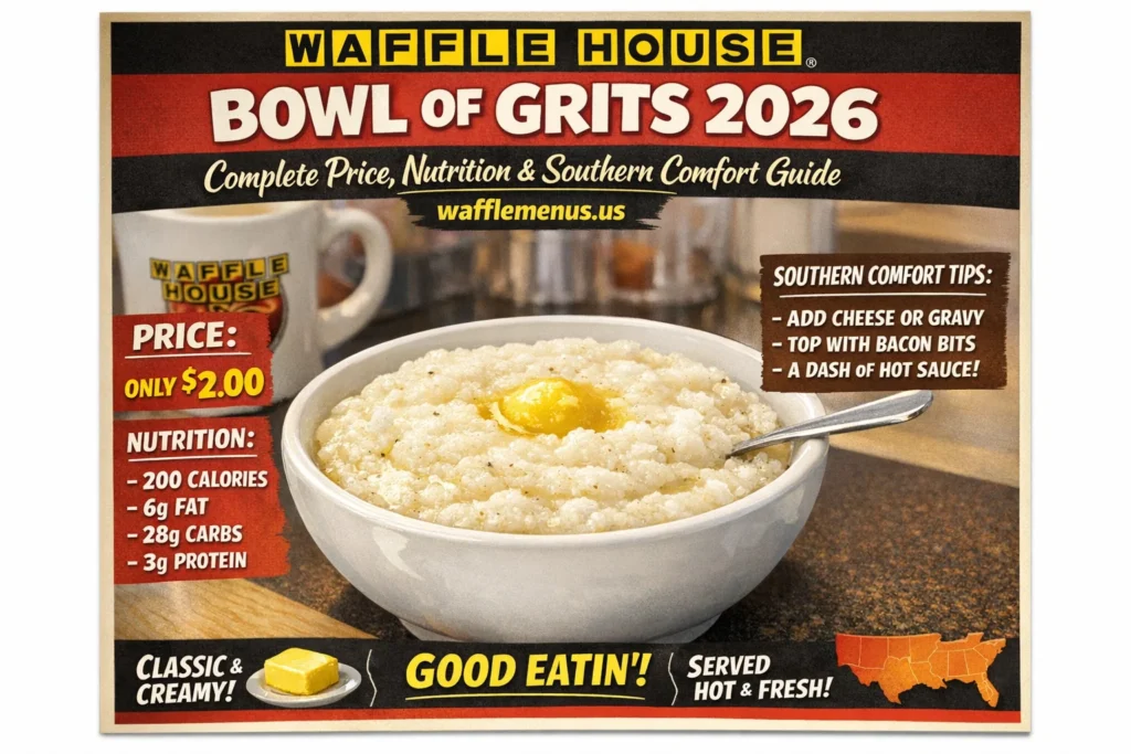 Waffle House Bowl of Grits