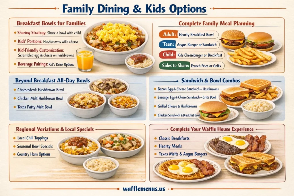 Waffle House Breakfast Bowls with Updated Price