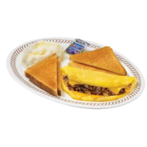 Waffle House Cheesesteak Omelet