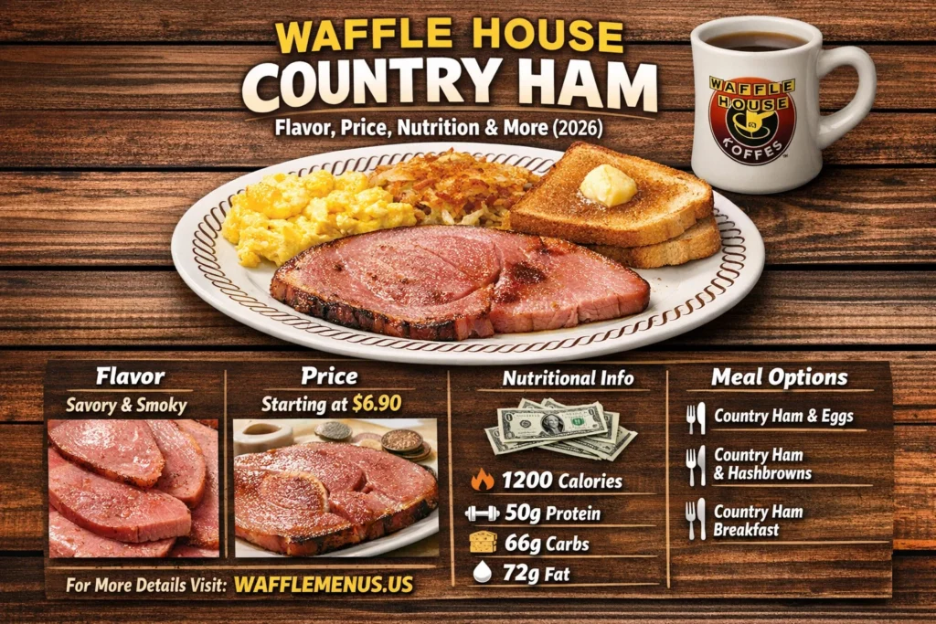 Waffle House Country Ham Flavour
