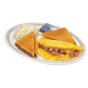 Waffle House Ham Cheese Omelet