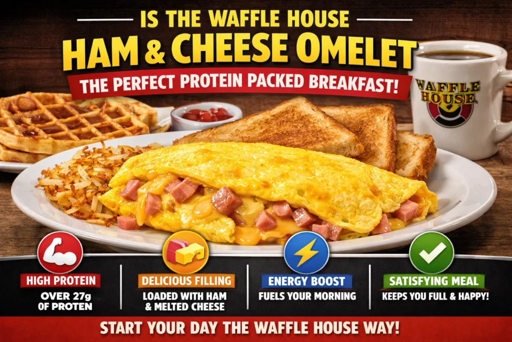 Is the Waffle House Ham and Cheese Omelet the Perfect Protein Packed Breakfast?