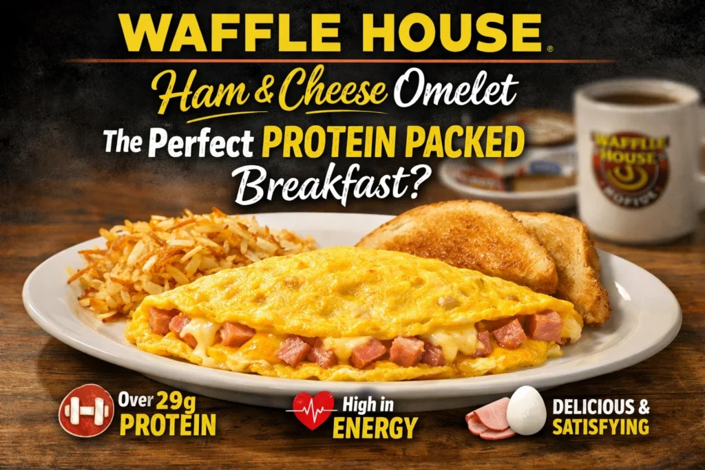 Is the Waffle House Ham and Cheese Omelet the Perfect Protein Packed Breakfast?