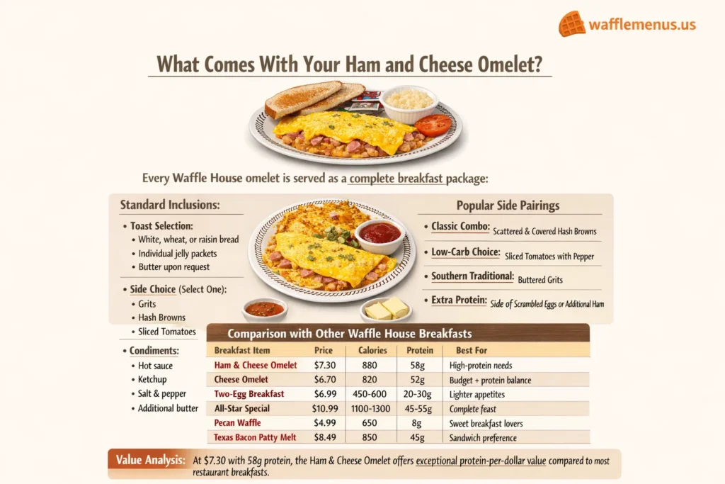 Is the Waffle House Ham and Cheese Omelet the Perfect Protein Packed Breakfast?